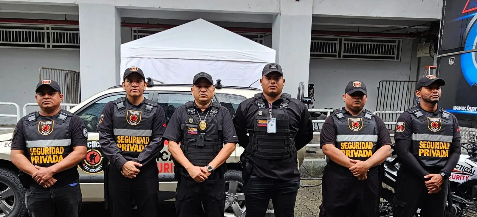 Personal operativo de Tactical TGT Security