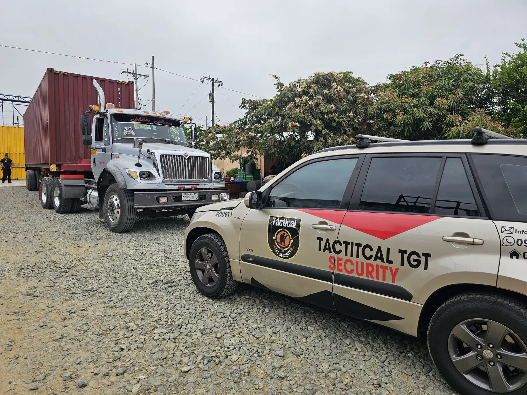 Vehículo operativo de Tactical TGT Security